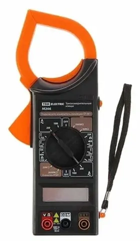 Токоизмерительные клещи серия "МастерЭлектрик" М266 TDM SQ1005-0004
