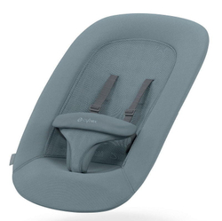 Стульчик для кормления Cybex Lemo 4 в 1 с мягкими чехлами Comfort Inlay Stone Blue/Suede Grey