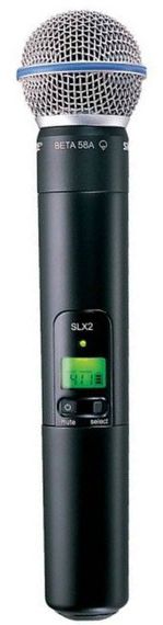 SHURE SLX2/BETA58 L4E 638 - 662 MHz