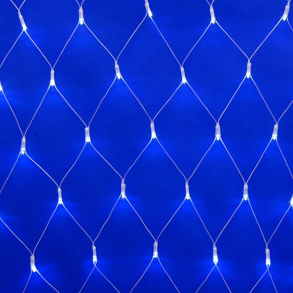 ULD-N2520-240-DTA WHITE IP20 Сетка светодиодная с контроллером. 240 светодиодов. 2.5х2 м. белая. IP20. провод прозрачный