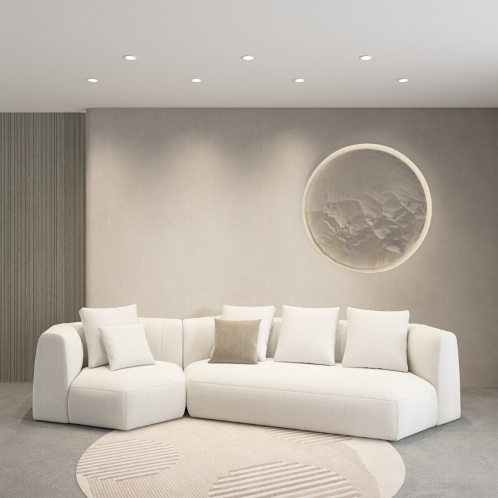 Встраиваемый влагозащищённый светильник COVE, IP44, до 15 Вт LED, GU10, алюминий, белый