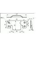 Гребенки мебельные высота 50 мм 379/ 20 штуки