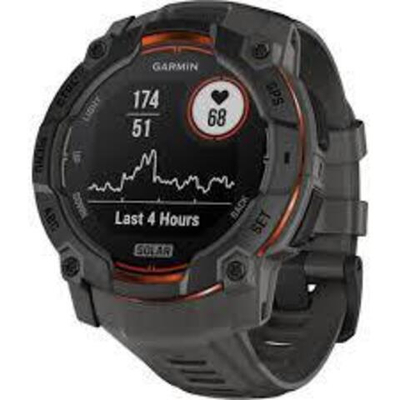 Смарт-часы INSTINCT 3, Solar, 50 mm, черно/угольный браслет, 010-02935-00