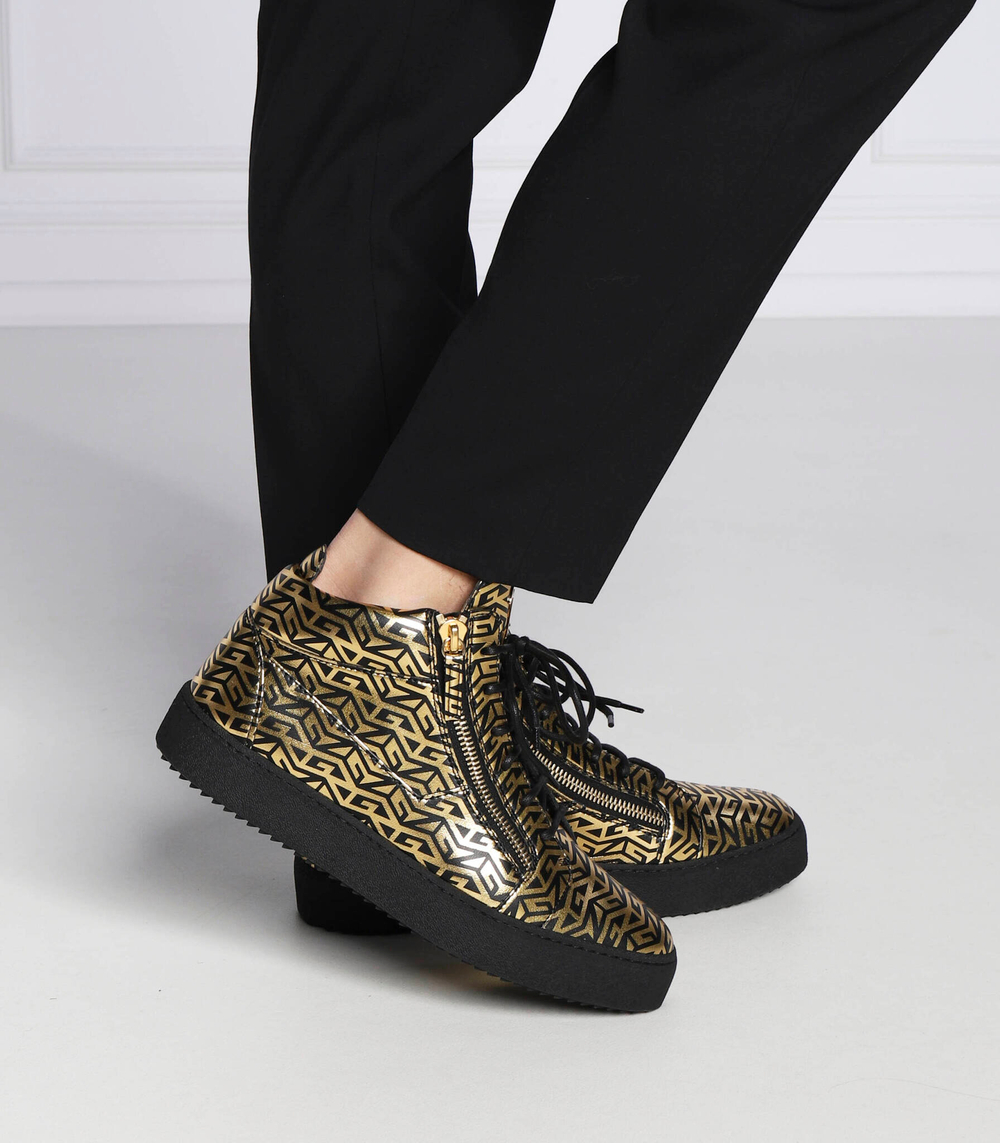 Кроссовки Giuseppe Zanotti - золотой(RU20052)