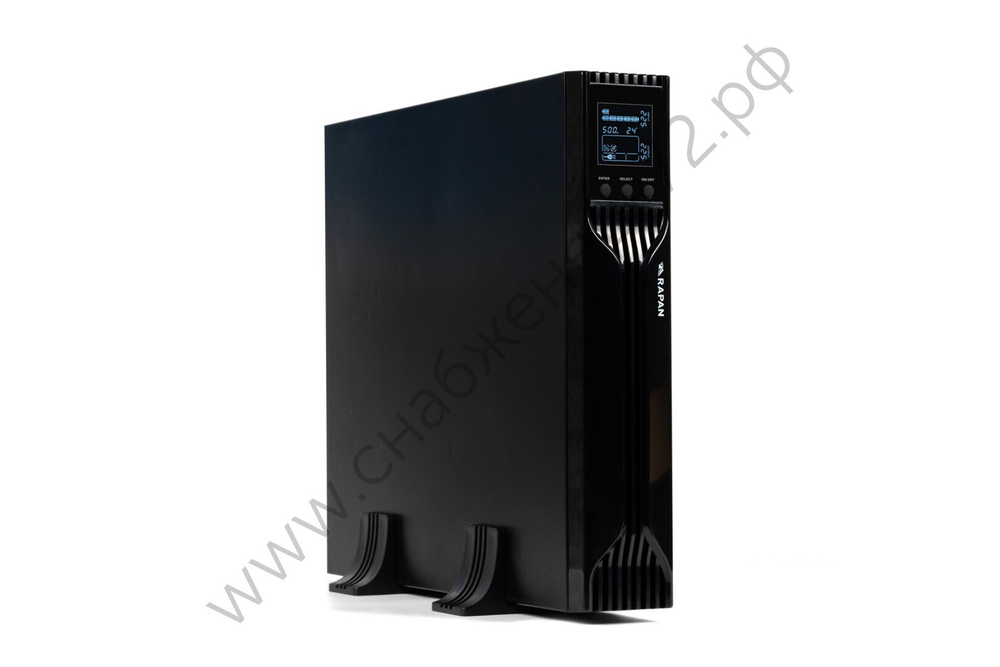 RAPAN-UPS 2000-RACK-IN-4X9-E ИБП 1400 Вт, Line-interactive, синус, встроенные АКБ 4 шт.x 9Ah