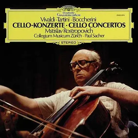 Vivaldi, Tartini & Boccherini - Deuteche Granmmophon - Cello Concertos - LP