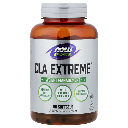 NOW Foods, Sports, CLA Extreme™, 90 капсул