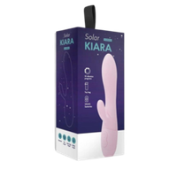 Гладкий вибратор-кролик Solar Kiara (10 режимов)