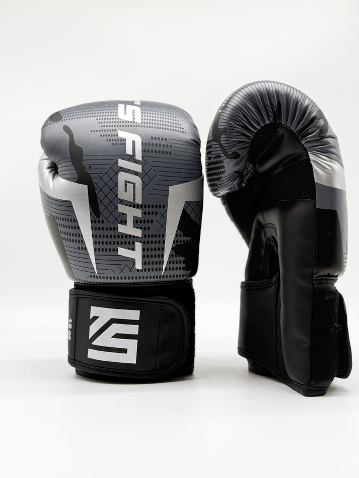 Перчатки для бокса Tomorrow Star Shadow Black Gray