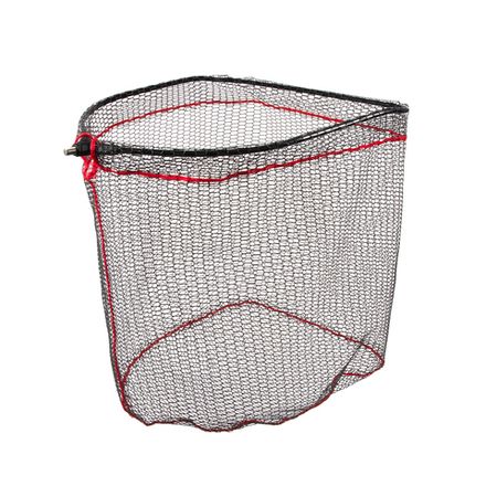 Голова подсачека Namazu Pro, квадратный обод с подгибом 50х45 см, прорезиненная сетка/25/