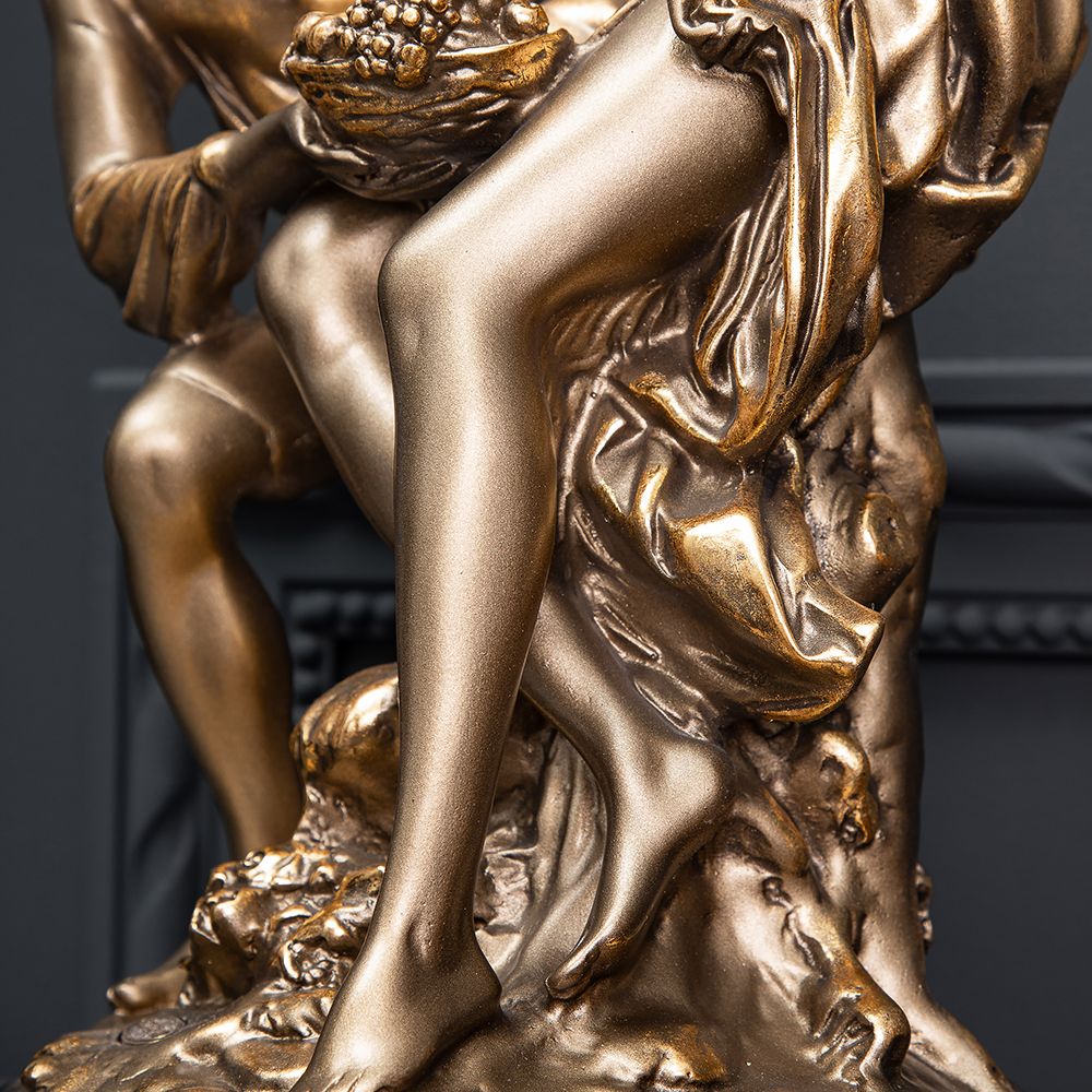 Скульптура Венок и фрукты Бронза