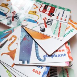 Карточки-веер для изучения английского языка