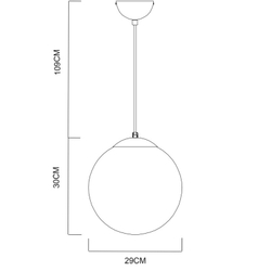 Подвесной светильник Arte Lamp A1582SP-1CC