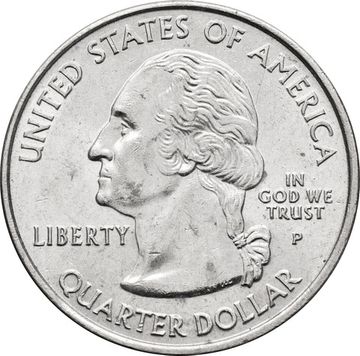 25 центов (1/4 доллара, квотер) 2004 США «Штат Мичиган» (P)