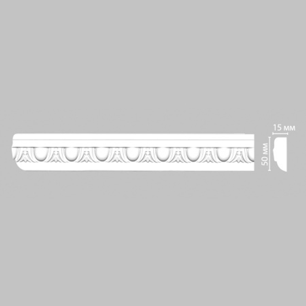 Молдинг с рисунком Decomaster 98202 50х15х2400мм