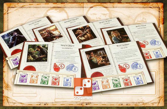 Игра "Древний Ужас. Хребты Безумия"