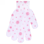 Мочалка-перчатка мягкая «Наслаждение», мягкая, цвет микс,16,5см (растягивается)