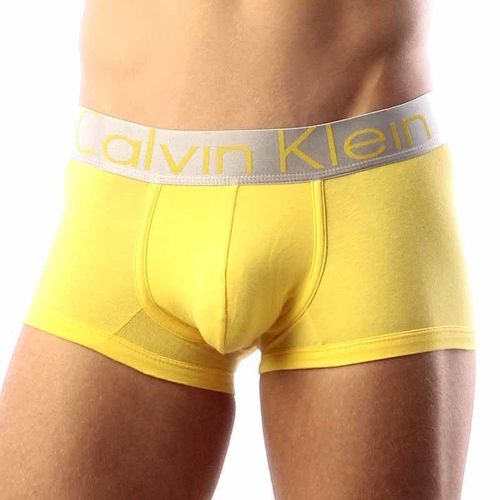 Мужские боксеры желтые  Calvin Klein Steel  Boxer