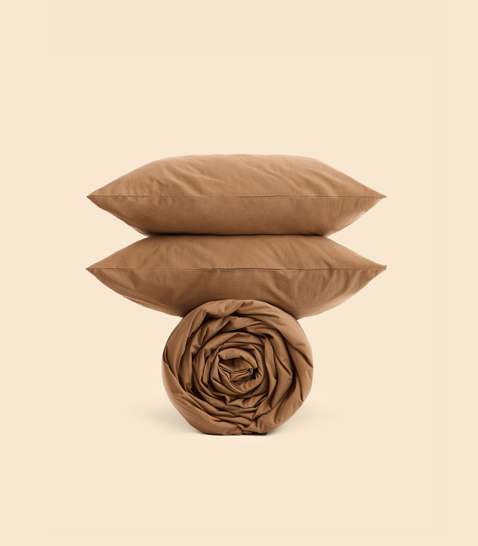Простыня - Melange Espresso - 200x200x30 (на резинке)