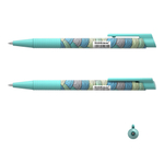 Ручка шариковая автоматическая ErichKrause "ColorTouch Emerald Wave", синяя, 0,7мм