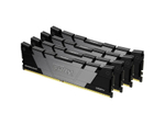 Оперативная память Kingston Fury Renegade Black KF432C16RB2K4/32, DDR4 4х 32ГБ 3200 МГц, DIMM, RTL