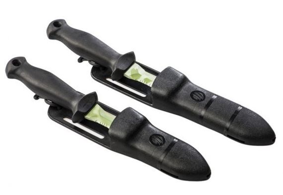 Нож Sargan Тургояк-Стропорез зеленый камуфляж