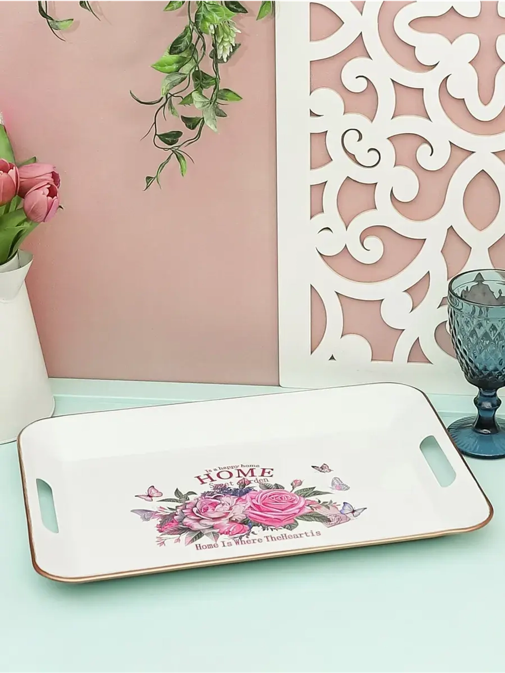 Поднос металлический