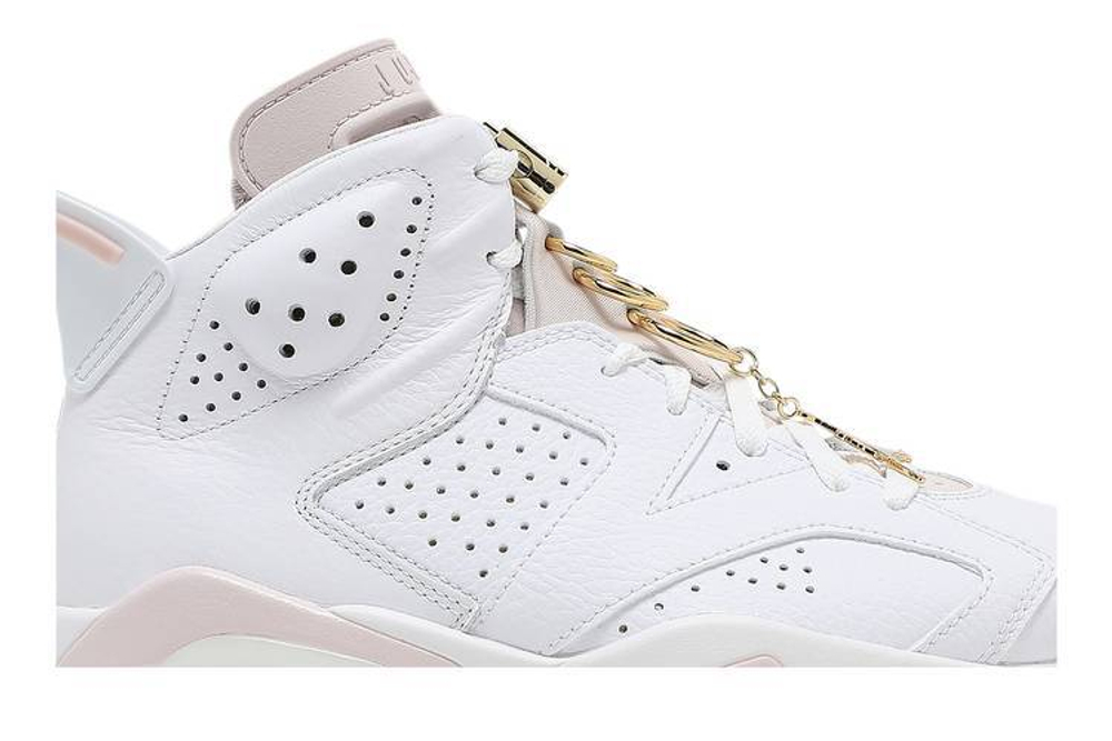 Кроссовки Jordan Air Jordan 6 Retro "Gold Hoops" (Женская размерная сетка)