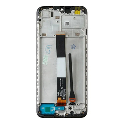 Дисплей для Xiaomi Redmi 9A/Redmi 9C/Redmi 10A с тачскрином и рамкой Черный - OR (SP)