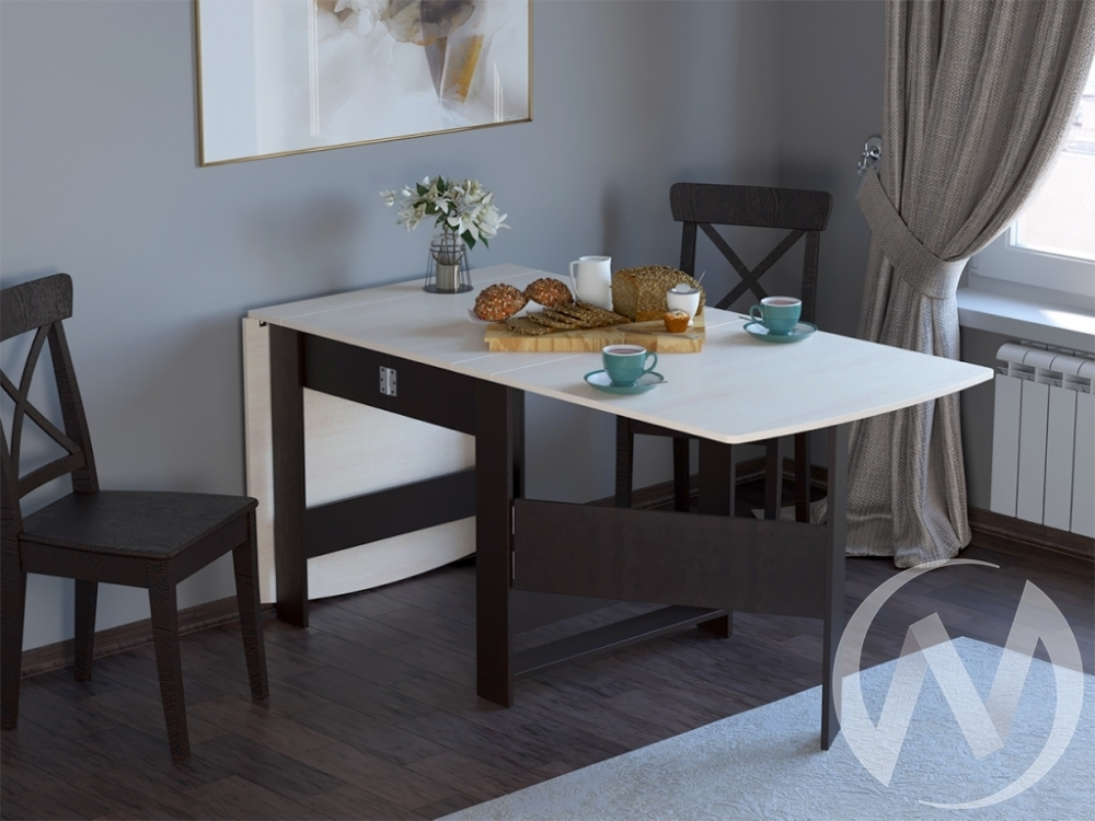 Стол-книга СТ-4 (венге/дуб молочный)