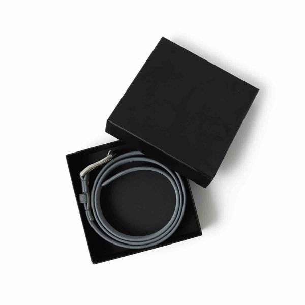 Ремень Suede серый - фото 4