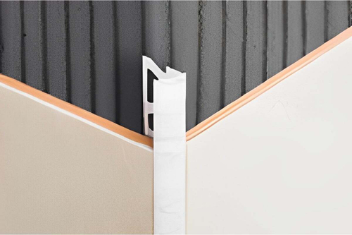 Раскладка наружная для плитки Идеал 8 мм 103 Мрамор алебастровый 2500 мм