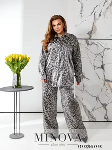 Костюм 5398-серый Minova