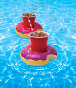 Набор подстаканников для бассейна donut, 3 шт.