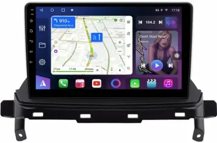 Магнитола для Mitsubishi Eclipse Cross (ШГУ-планшет) - FarCar BM9-7763F2 монитор 9" QLED на Android 13, TS10, 4Гб+32Гб, CarPlay, 4G SIM-слот