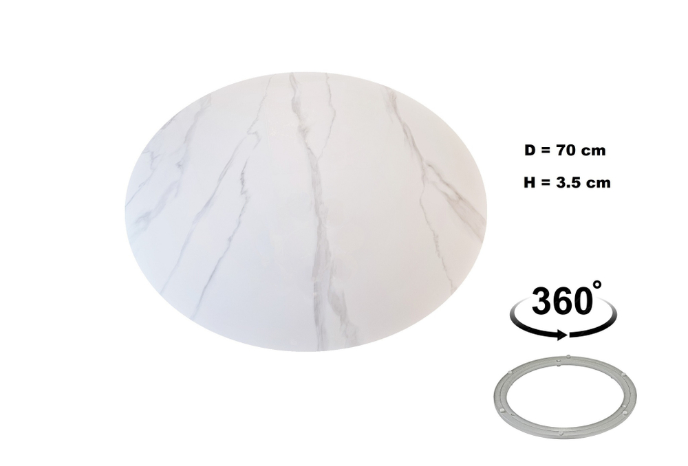 Стол с вращающейся столешницей Kadis