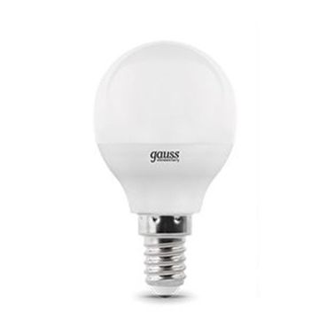 Лампа Gauss LED Elementary Шар 12W 920lm E14 4100K 53122
