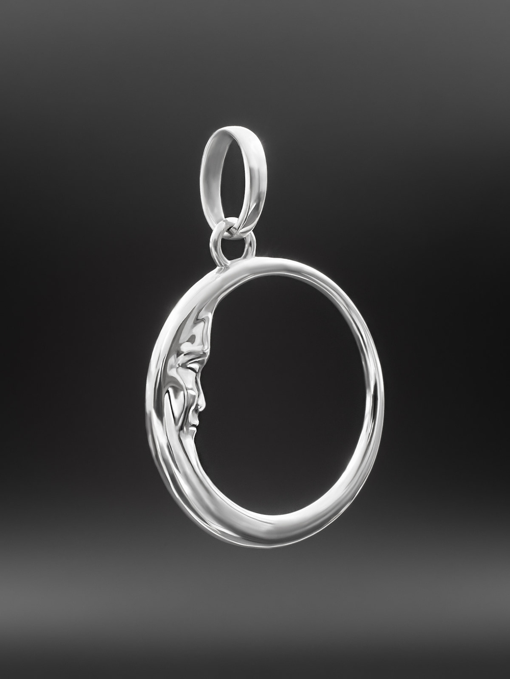 Подвеска Луноликий из серебра