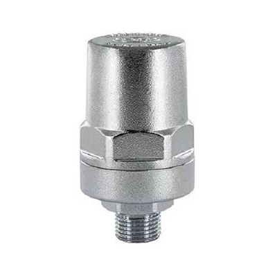 Компенсатор гидроударов STOUT - 1/2" (НР, PN10, Tmax 90°C, латунь никелированная)