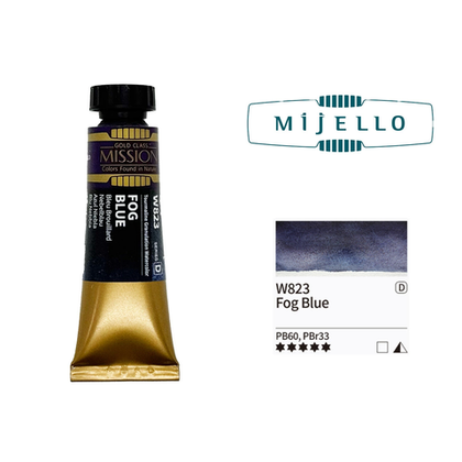 Акварель Mijello Granulation 15 мл. W823 [D] Fog Blue