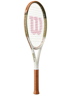 Теннисная ракетка Wilson Ultra 100L V5 Desert - brown/green/sand + Струны