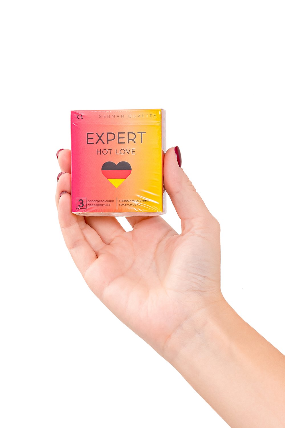 Презервативы Expert Hot Love с разогревающим эффектом №3