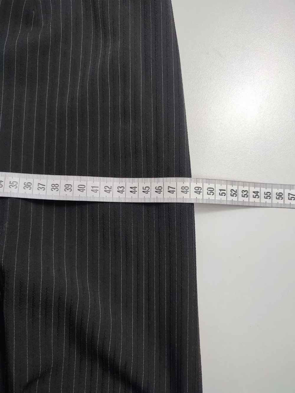 Брюки классические в полоску 48 размер