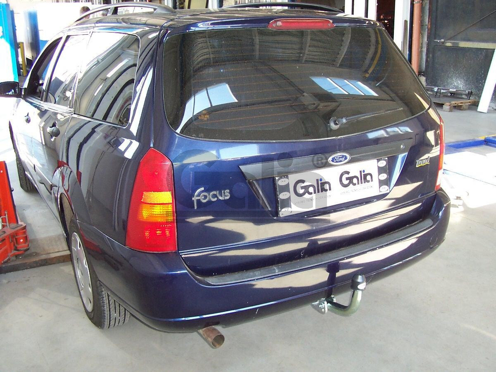 Оцинкованный фаркоп на Ford Focus I универсал 1998-2004 (без электрики), Galia F049C