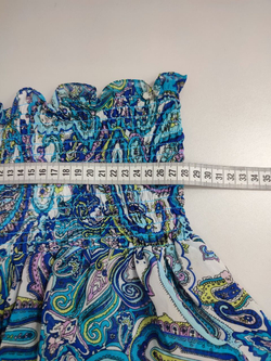 Сарафан Incity пляжный синий 42 размер