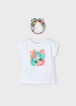 футболка с повязкой на голову