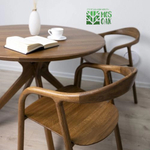 Стол круглый из массива дуба Armonia-3