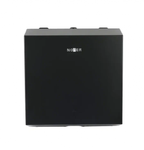 Диспенсер бумажных полотенец нерж. сталь TISSUE 04006.N чёрный