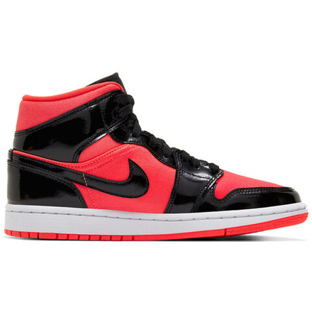 Кроссовки Air Jordan 1 Mid Hot Punch Black