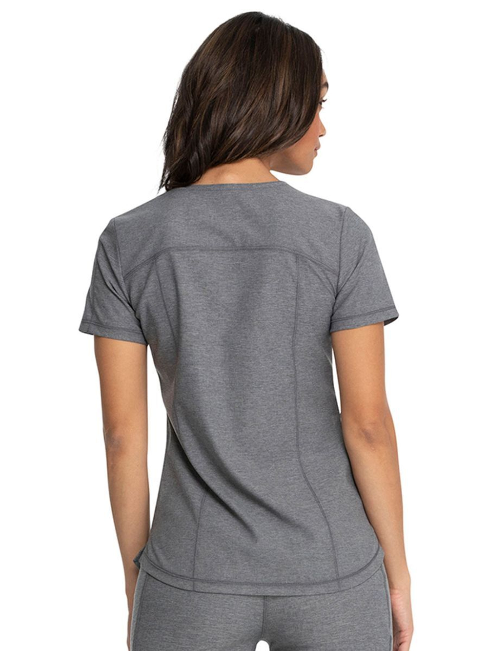 Топ медицинский женский Dickies DK730, серый, XL